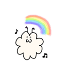 ゆるい雲の生き物（個別スタンプ：5）
