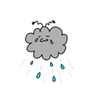 ゆるい雲の生き物（個別スタンプ：6）