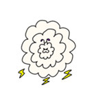 ゆるい雲の生き物（個別スタンプ：16）