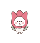 【素材】動く♪くまのおうちの春（個別スタンプ：2）