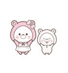 【素材】動く♪くまのおうちの春（個別スタンプ：5）
