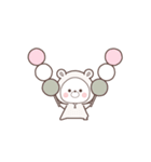 【素材】動く♪くまのおうちの春（個別スタンプ：7）