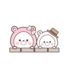 【素材】動く♪くまのおうちの春（個別スタンプ：10）
