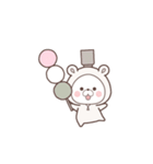 【素材】動く♪くまのおうちの春（個別スタンプ：11）