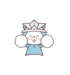 【素材】動く♪くまのおうちの春（個別スタンプ：15）