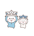 【素材】動く♪くまのおうちの春（個別スタンプ：19）