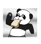 不思議に思うパンダ（個別スタンプ：13）
