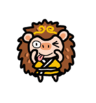 知的な笑顔-8-302（個別スタンプ：2）