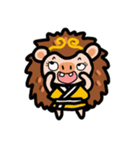 知的な笑顔-8-302（個別スタンプ：7）