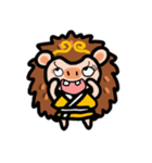知的な笑顔-8-302（個別スタンプ：8）