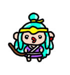 知的な笑顔-8-302（個別スタンプ：18）