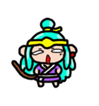 知的な笑顔-8-302（個別スタンプ：19）