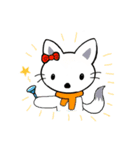 狐とほっきょくぎつね（個別スタンプ：2）