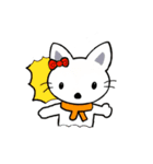 狐とほっきょくぎつね（個別スタンプ：14）