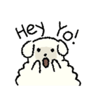 かわいい子羊 - 英語（個別スタンプ：1）