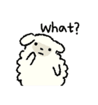 かわいい子羊 - 英語（個別スタンプ：7）