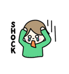 いい日な男の子（個別スタンプ：3）