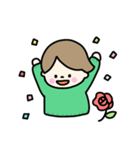 いい日な男の子（個別スタンプ：8）