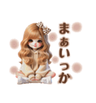 毎日使えるゆるふわギャル♡(時々くまさん)（個別スタンプ：23）