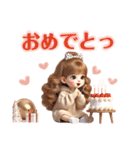 毎日使えるゆるふわギャル♡(時々くまさん)（個別スタンプ：31）