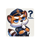 たぬきのPon吉〜警察官〜（個別スタンプ：36）