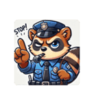 たぬきのPon吉〜警察官〜（個別スタンプ：37）