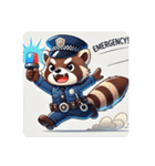 たぬきのPon吉〜警察官〜（個別スタンプ：38）