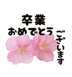 心癒される桜とお祝い言葉/挨拶（個別スタンプ：14）