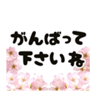 心癒される桜とお祝い言葉/挨拶（個別スタンプ：20）