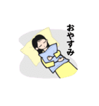 Yさん日常の挨拶（個別スタンプ：21）