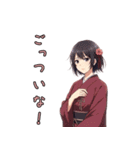 関西弁美少女スタンプ（個別スタンプ：38）