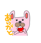 バレーねこうさぎ（個別スタンプ：14）