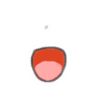 組み合わせて遊べる！可愛いチョコうさぎ（個別スタンプ：12）