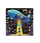 飛行機大好き少年2（個別スタンプ：1）