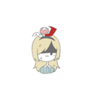無口なアリスちゃん2（個別スタンプ：3）