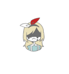 無口なアリスちゃん2（個別スタンプ：4）