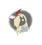 無口なアリスちゃん2（個別スタンプ：9）