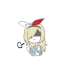 無口なアリスちゃん2（個別スタンプ：10）