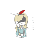 無口なアリスちゃん2（個別スタンプ：13）