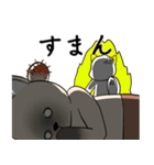 シャム猫の恋人（個別スタンプ：7）