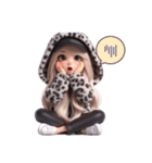 ほぼ言葉なし✨ギャルの日常（個別スタンプ：7）