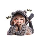 ほぼ言葉なし✨ギャルの日常（個別スタンプ：20）