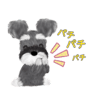 全肯定シュナウザー犬（個別スタンプ：8）