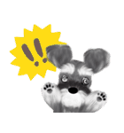 全肯定シュナウザー犬（個別スタンプ：26）