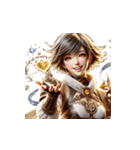 愛の魔法戦士リナ（個別スタンプ：4）