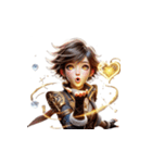 愛の魔法戦士リナ（個別スタンプ：10）