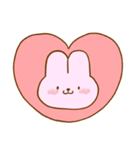 恋人に嫉妬するかまってちゃんウサギ（個別スタンプ：32）