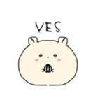 まん丸うるうるハムちゃん（個別スタンプ：30）