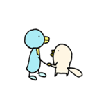 カモとどうぶつーず（個別スタンプ：12）