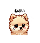 ふわもこポメラニアンのきもち（個別スタンプ：15）